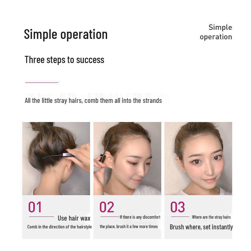 Aihe Nuo Stick Cremă de Finisare pentru Păr Anti-Frizz pentru Femei și Copii