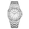 Men'S Classic Business Steel Belt Watch Waterproof Luminous Calendar Watch 1085