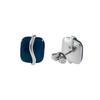Skagen Women's SOFIE SEA GLASS Blue Organic Shape Stud Earrings SKJ1810040