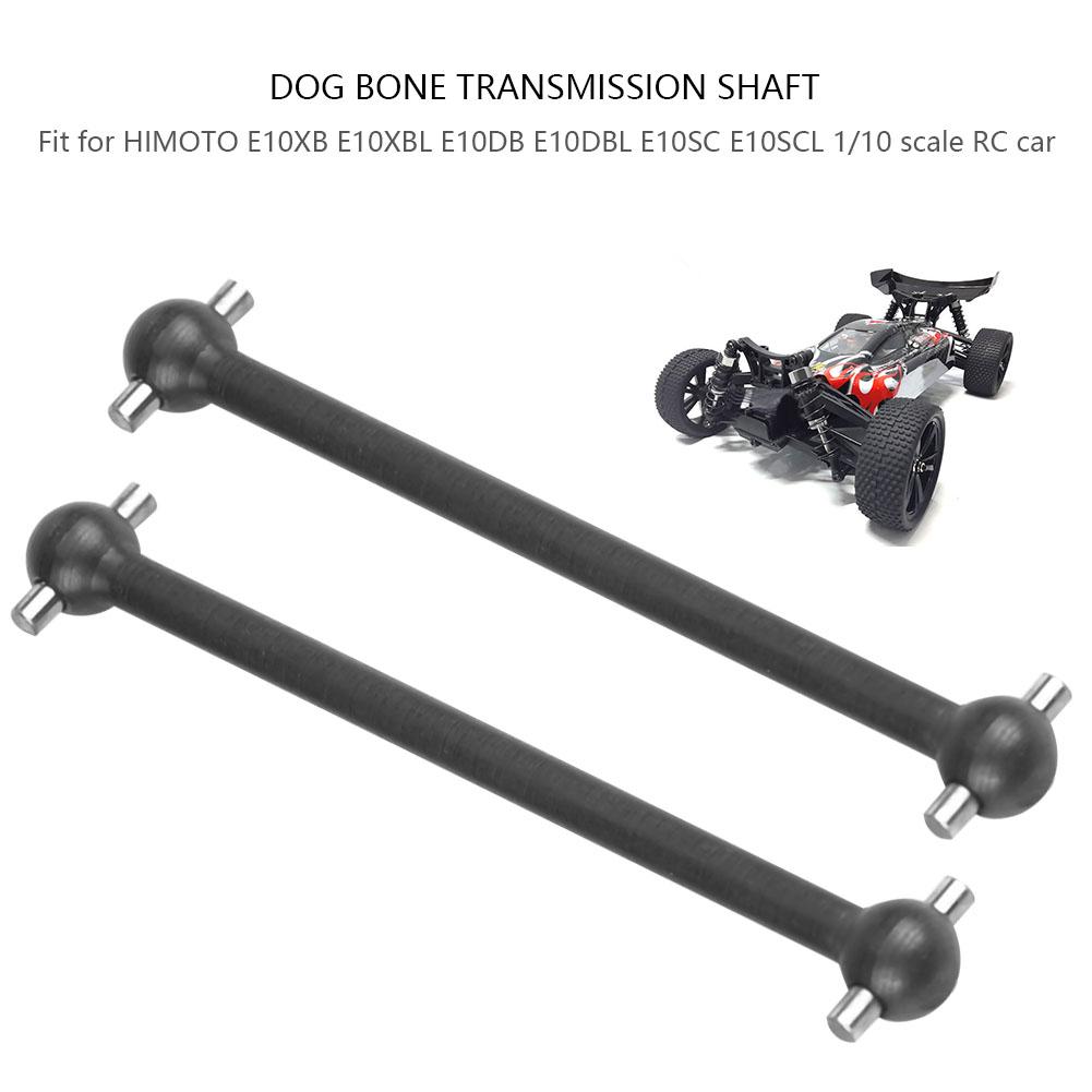 Remote Control Vehicle Accessory Dog Bone Drive Shaft for HIMOTO 1 10 Scale RC Car (Black)