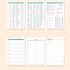 Professional Record Keeper 2027 Planner with Monthly And Annual Schedule, A5 Thick Ink-proof Paper Daily Agenda Notebook, Durable PU