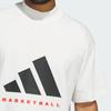 adidas Basketball FW24 The 2025 Collection Chapter 01 Casual Comfortable Short Sleeve T-Shirt Unisex Tops White Black Red JE3762