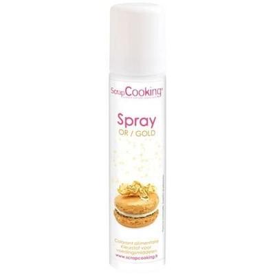 Gıda renklendirici sprey - SCRAPCOOKING - 75ml - Altın