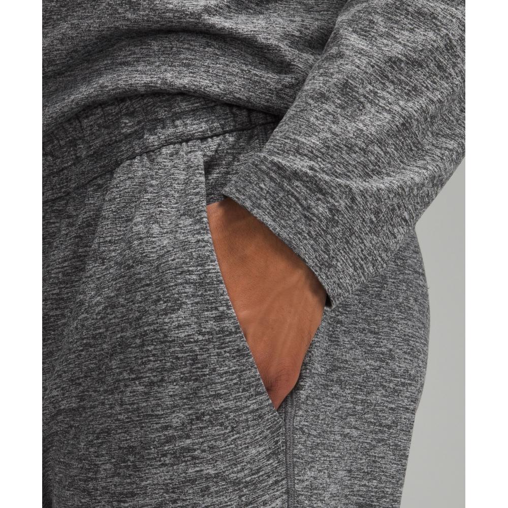 Lululemon Soft Jersey Jogger  Regular Heathered Black Heathered Silver Drop