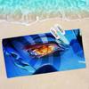 Demon Slayer Tanjiro Kamado Microfiber Beach Towel Absorbent Quick dry Soft Yoga Swimming Resort Mountain Climbing Towel