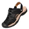 Fashion Genuine leather men's summer sandals Comfortable classic  style Leisure beach tourism walking Plus Size Outdoor shoes