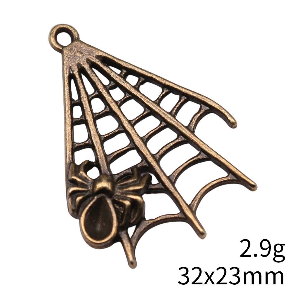 Valentýnský náramek s přívěsky Italský přívěsek s přívěsky pavouka a netopýra Publikum Mužský přívěsek