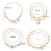  Natural Shell Conch Starfish Tassel Pendant Waist Chain For Women Girls Bohemian Style Retro Sexy Body Chain Gifts
