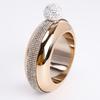 Portable Stainless Steel Rhinestone Bracelet Flask