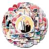 55Pcs A Sign Of Affection Graffiti Stickers Luggage Water Cup Stationery Mobile Phone Laptop Refrigerator Decoration Diy Decals