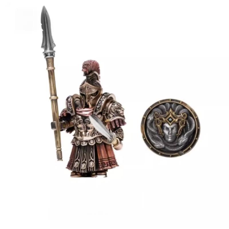New Spartan Metal Figurine Ornaments With Chinese Style Handicrafts Detachable Model Action Figure Toy Gifts