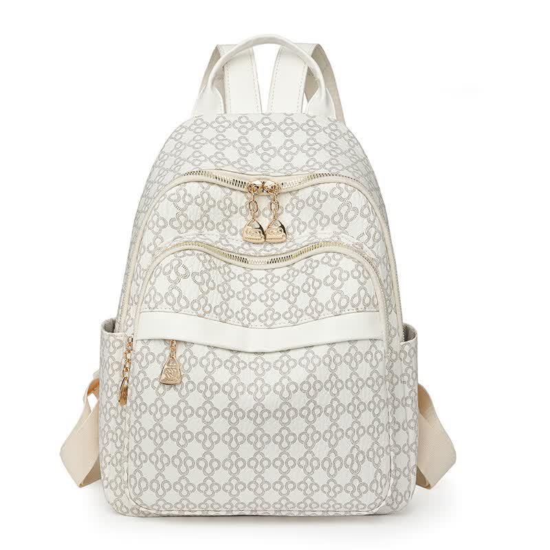 OGAR Women s Soft Leather Fashion Backpack Medium