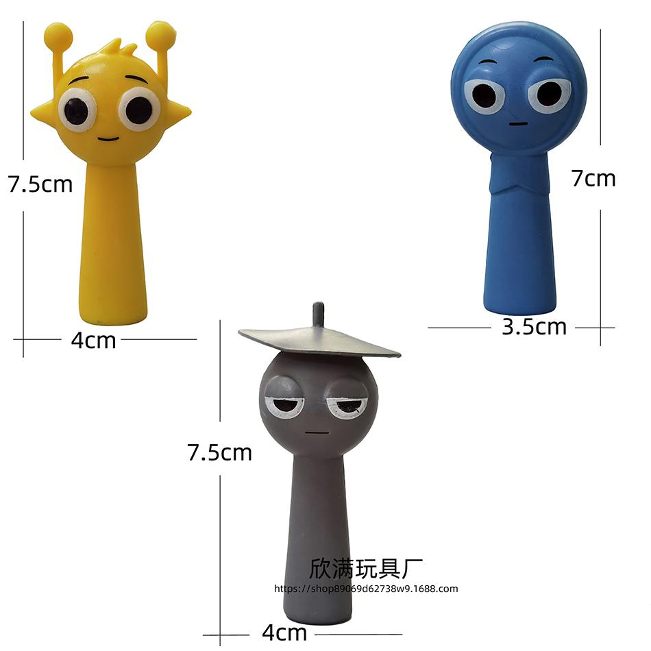 Sprunki Figurine Model PVC Incredibox Game Action & Toy Figures Set Kids