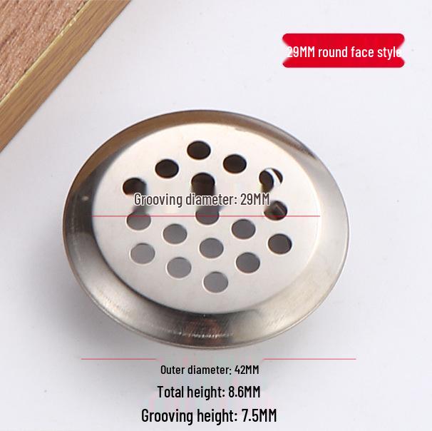Stainless Steel Ventilation Mesh Cover for Cabinets and Wardrobes