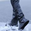 2x Copristivali da Moto Impermeabili Resistenti all'Usura ad Tubo Alto Scarpe da Esterno
