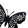 3 Hanging Butterfly Art Stickers, Removable Decor Stickers for Bedroom Living Room Balcony