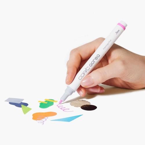 Copic Acrea 001 Snow White, water-based pigment ink drawing pen