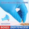 Disposable Nitrile Gloves Wholesale Food Contact Thick Durable Suitable Strong Elasticity Gloves for Kitchen Garden Tattoo Beaut