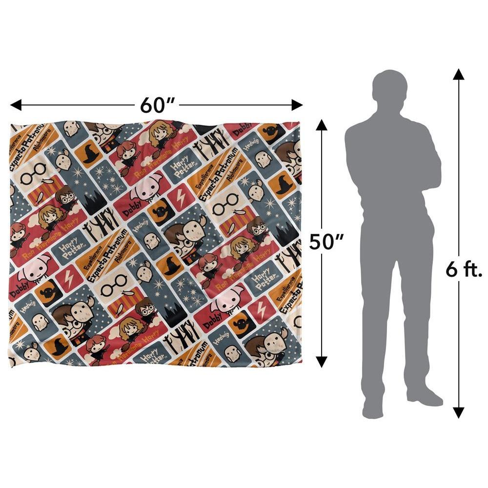 Harry Potter Chibi Characters Blanket