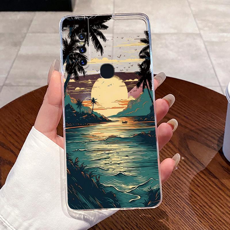 For Vivo V15 1819 V 15 Pro 1818 Cases Covers Luxury Cute Cat Love Rabbit Funny Clear Silicone Soft TPU Phone Case Back Cover