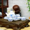 High Quality Mini House Accessories Ceramic 10 Styles Desk Top Pocket Tea Set for 1/6 BJD /1.5" Barbie /Blythe