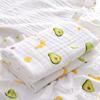 Pure Cotton Four-Layer Gauze Baby Bath Towel and Swaddle Blanket for Newborns