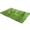 Tansu No Gen Rug Carpet High Density Shaggy Rug 140 X 200cm High Density Pile 40mm Floor Heating Hot Carpet Compatible Rug Mat with Glitter Green
