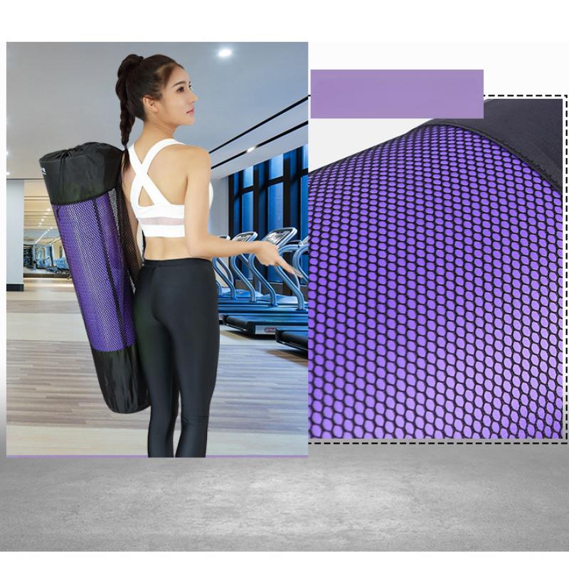 Dust Proof Mesh Bag Multi Size Yoga Mat Backpack Yoga Bag, Yoga Mat Cover Yoga Mat Mesh Bag Storage Bag