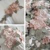 New Small Flower Hand Sewing Accessories Clothes Decorative Patch Cloth Sticker Latin Diy No Adhesive Dance Dress Dance Water-Soluble Embroidery