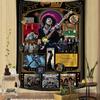 Tapestry da Parete Fai-da-te Anime Band Rapper Classica Thin Lizzy per Soggiorno Casa Dormitorio Decorazione Arte da Parete