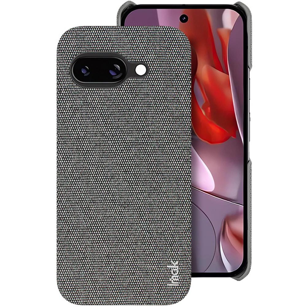 IMAK Ruiyi Series pro Google Pixel 9a Pouzdro Textilní Textura Kůže+PC Kryt Zadní Strany Telefonu