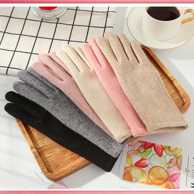 Neue Thermohandschuhe Damen Finger Plus Kaschmir Verdickung Kaschmir Studenten Frostschutz und Kältebeständigkeit.