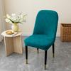 Tykke jacquard stoltrekk Buet strekkstol Setetrekk for bryllup Spisestue Kontorstoltrekk Bankett Housse 1 stk