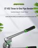 Shengba Manual Copper/Aluminum Tube Bender, 6/8/10mm, Three-in-One Bending Tool for Refrigeration.