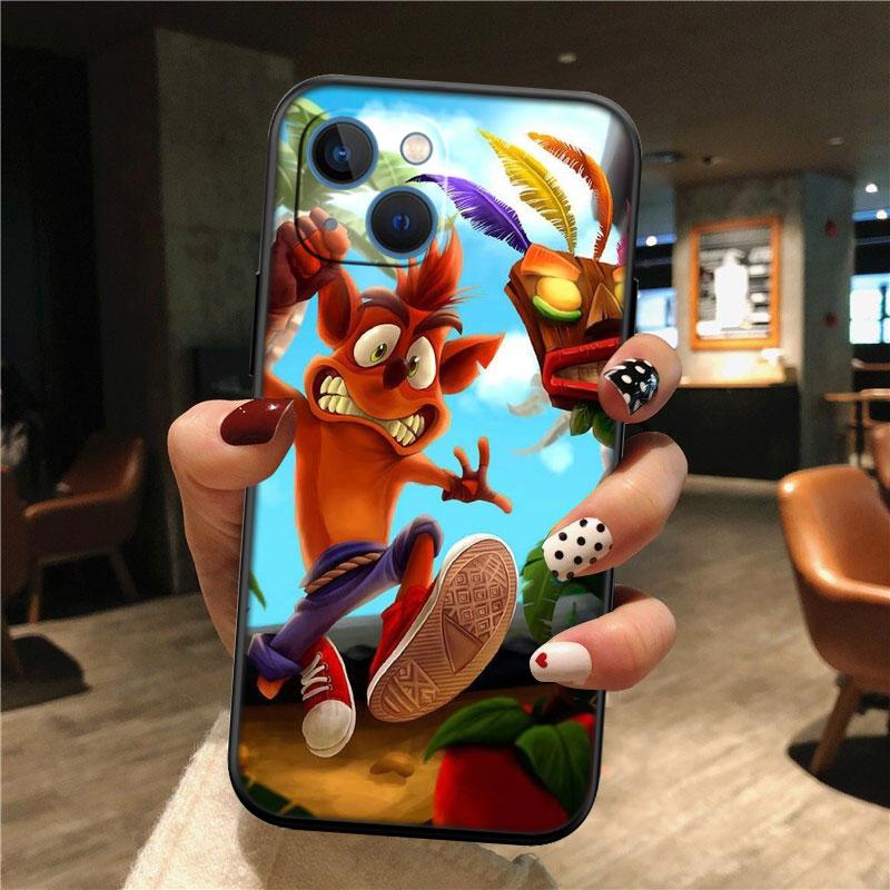 IK18 C-Crash B-Bandicoot New High-End Shell Phone Case for OPPO A3 Pro A72 A74 A76 A77 A77S A78 A79 A94 A95 A18 A40M A58