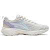 Li Ning Slip Resistant And Breathable Low Top Casual Running Shoes Women's White Blue Purple ARXT014-4