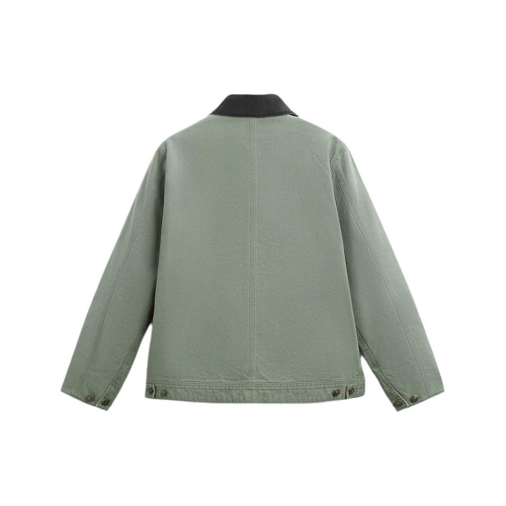 Zara Puffer Jacket Men's Light Green 1538369-526
