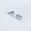 3D Letters Numbers Emblem for Audi A3 A4 A5 A6 A7 A8 Q2 Q3 Q5 Q7 Car Trunk Lid Nameplate Badge Logo Sticker Chrome Glossy Black