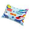 MORIPiLO Plarail Pillowcase Soft Peach Junior Size for Plush Toy Doctor Komachi Makura no Morishita (Shinkansen Skin) Kids, Blue, 35x50cm,