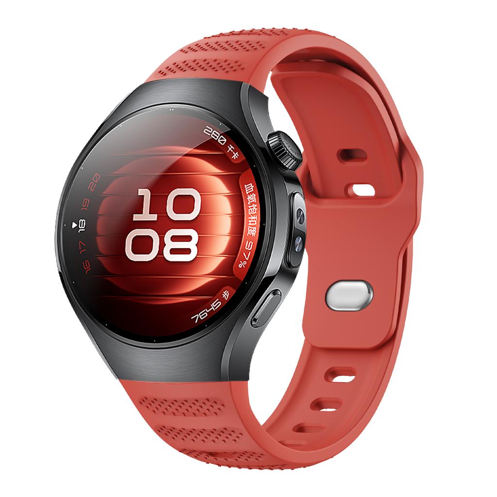 No Gaps Soft Silicone Watch Strap For Huawei Watch 5 42MM 46MM Sport Bnad Bracelet For Huawei Watch 5 Wrist Band Watchbands