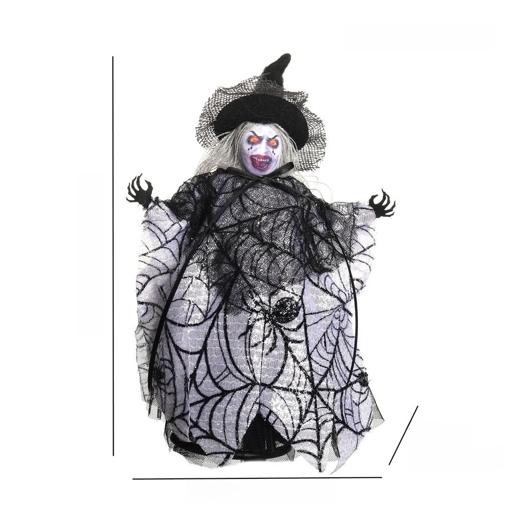 Halloween Ghost And Pumpkin Decor Figurine With Soft Material For Holiday Party Table Centerpiece