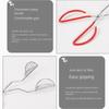 U-Shaped Taco Shell Tong Multi-purpose Press Shell Maker Tongs Tortilla Holders  Kitchen Utensils