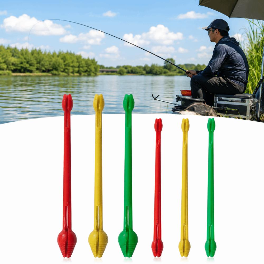 6PCS Plastic Fish Hook Remover Red Yellow Green Fishing Unhook Extractor For Fishing Gear