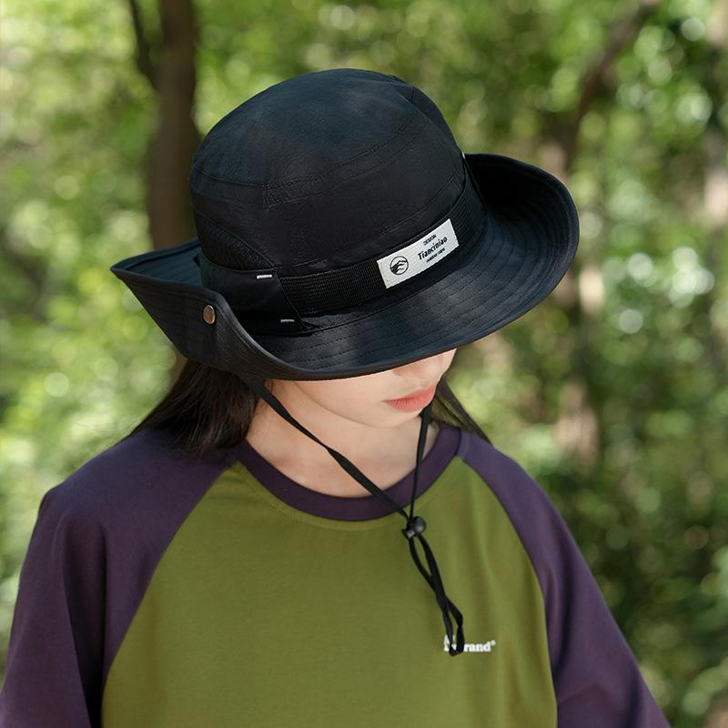 

Шляпа для скалолазания, женская, летняя, ковбойская, для скалолазания, походов, пустыни, быстросохнущая, солнцезащитная, солнцезащитная, мужская Average size 55-60cm adjustable (unisex couples) чёрный
