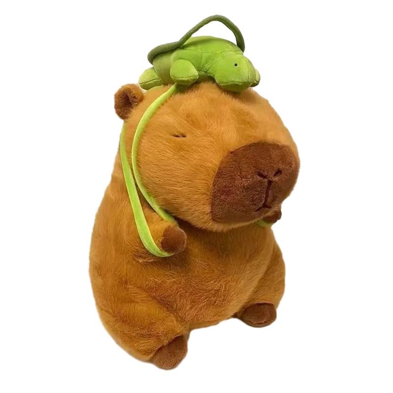 

Adorable Capybara Plush Toy Pp Cotton Stuffed Animal Short Plush Water Rat Category 45cm Style A,33cm/12.99in