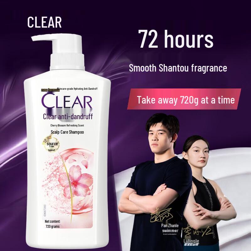 

CLEAR Women s Anti-Dandruff Cherry Blossom Shampoo