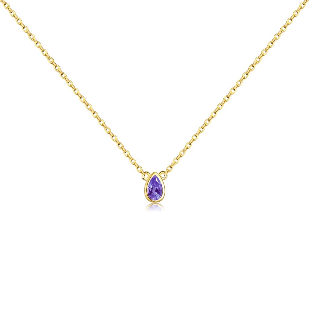 ANDYWEN 925 Silber 7 Farben Regenbogen Bunt Ovale Zirkon Anhänger Halskette Damen Luxus Schmuck Choker