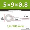 Extra Thick Galvanized Iron Flat Washer, Round, M3-M62