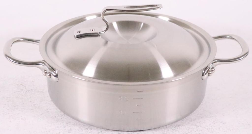 New King Denji Outer Ring Pot (with Scale) 24cm