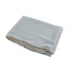 Lightweight Chiffon Scarf With Gold Chain Trim Womens Head Wrap One-Sided Solid Color